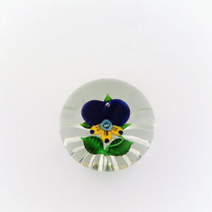 Farfalla Paperweight farfalla Studios Crown Weight FP 012