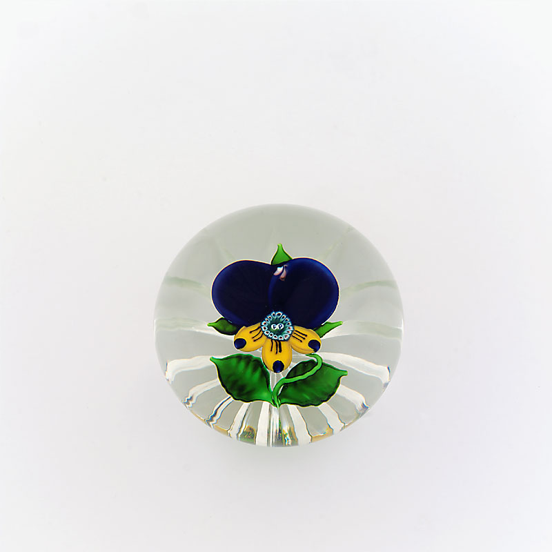 Farfalla Paperweight farfalla Studios Crown Weight FP 012