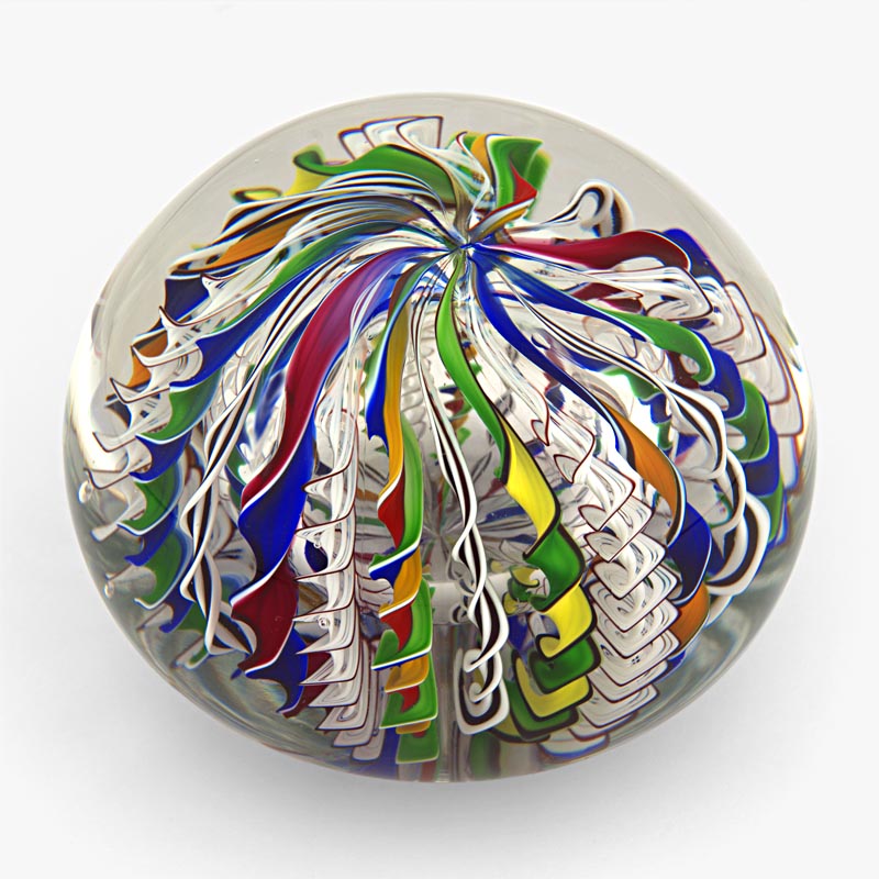 Farfalla Paperweight farfalla Studios Crown Weight TS 303