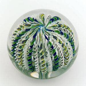 Farfalla Paperweight farfalla Studios Crown Weight TS 312